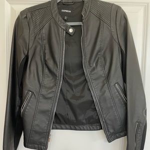 Express leather jacket